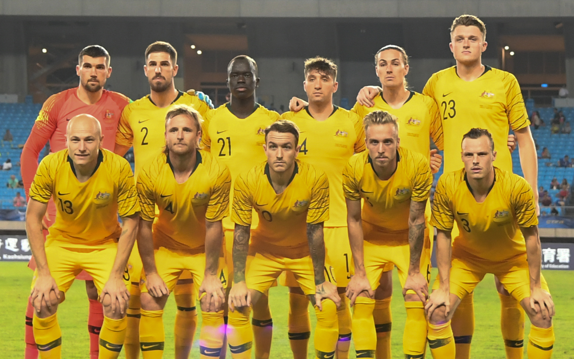 foto de equipo para Australia