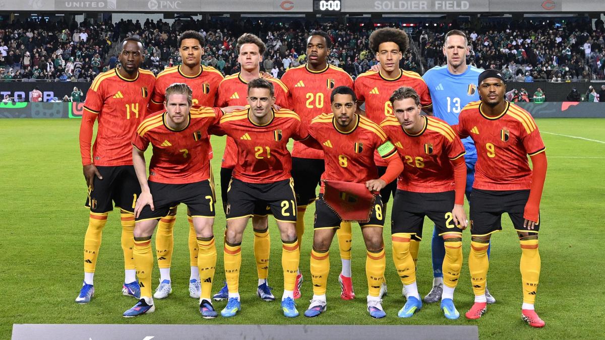 foto de equipo para Bélgica