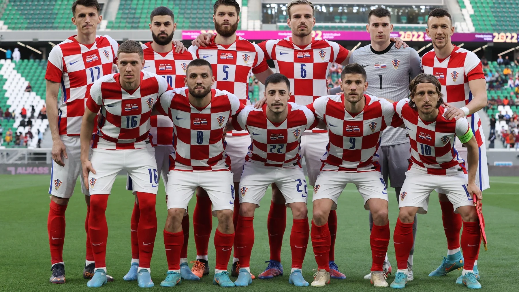 foto de equipo para Croacia
