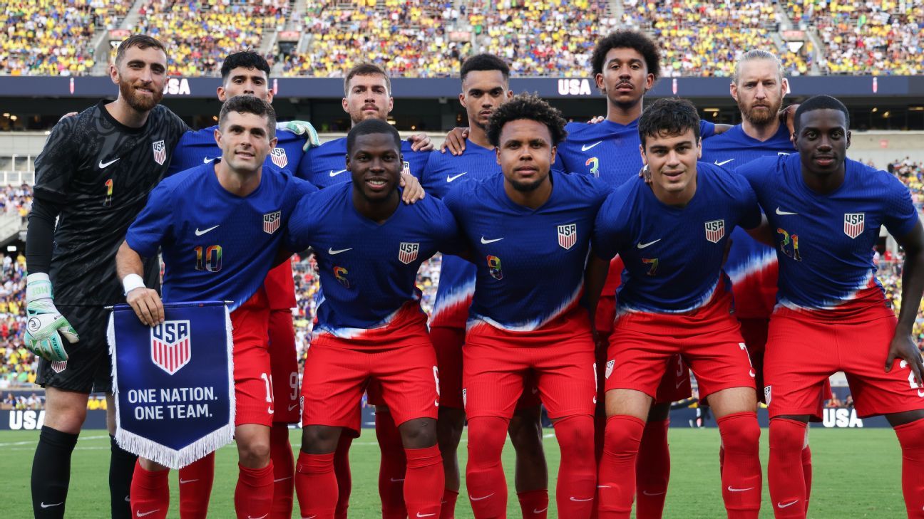 foto de equipo para EE. UU.
