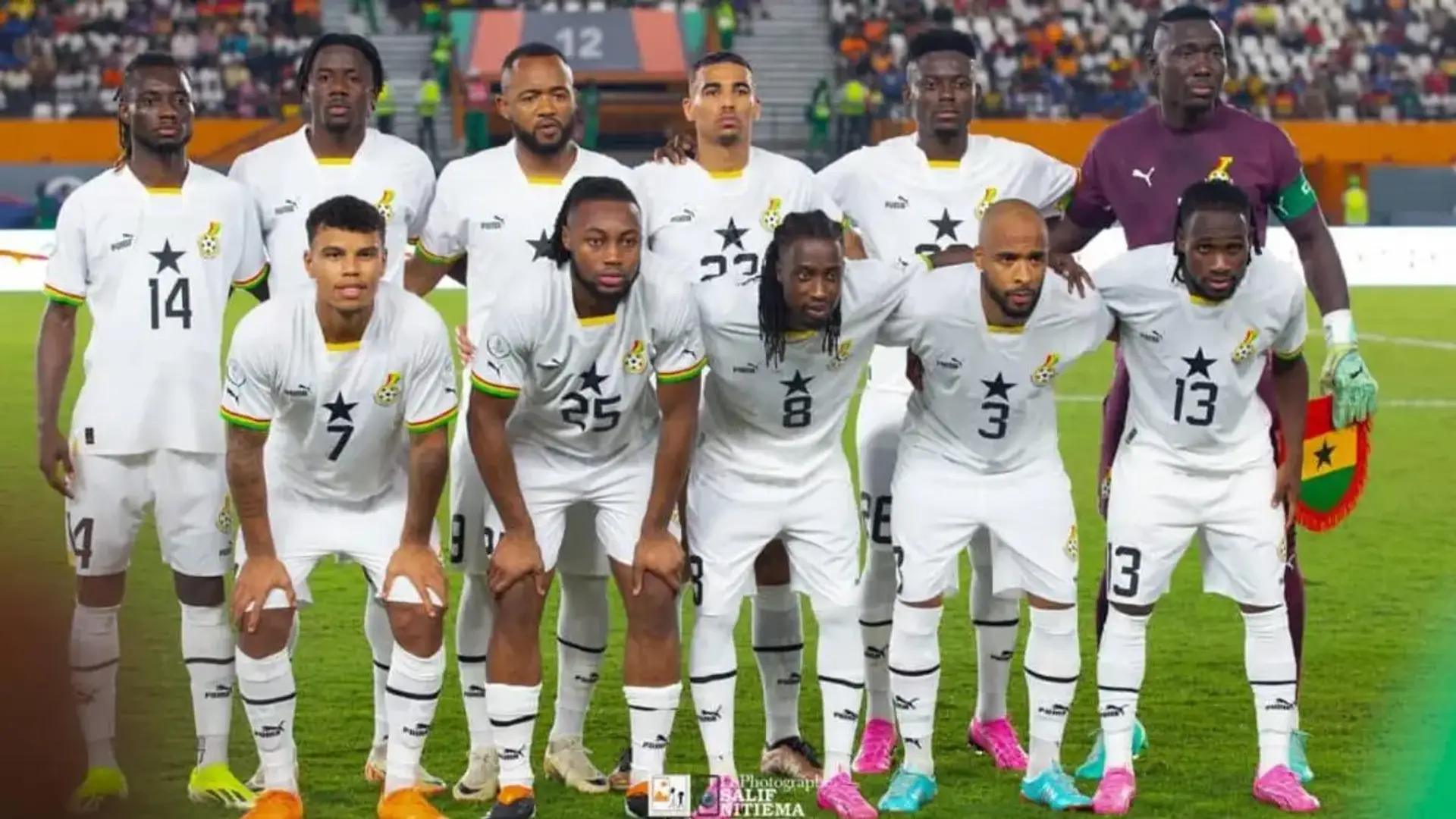 foto de equipo para Ghana