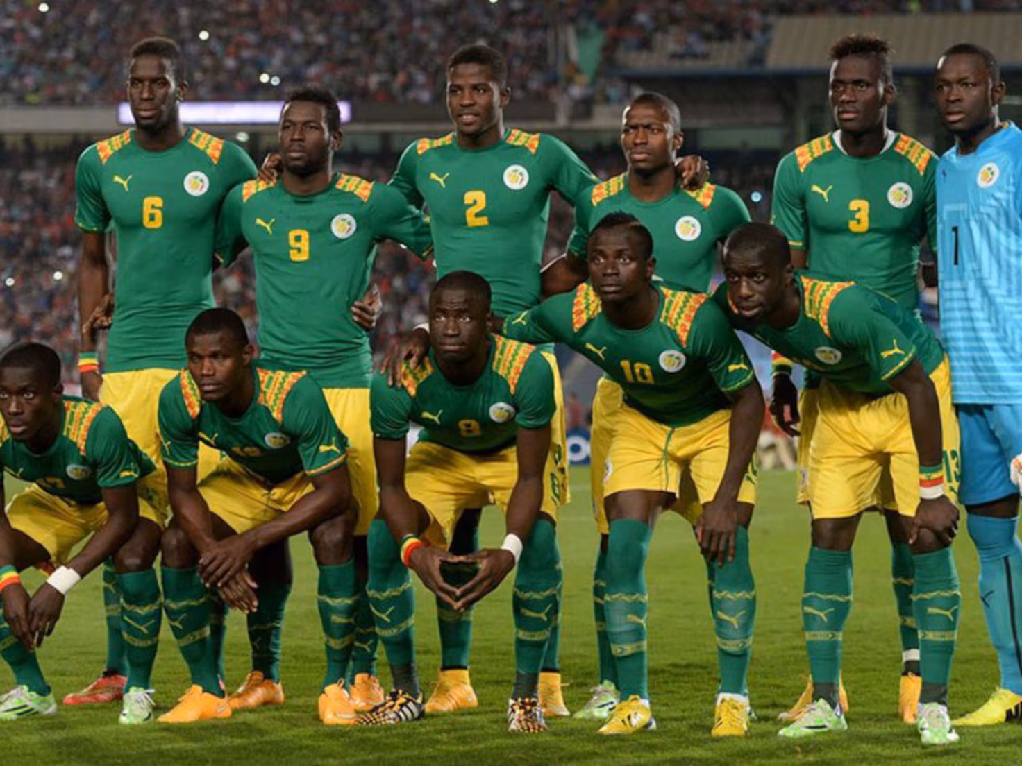 foto de equipo para Senegal