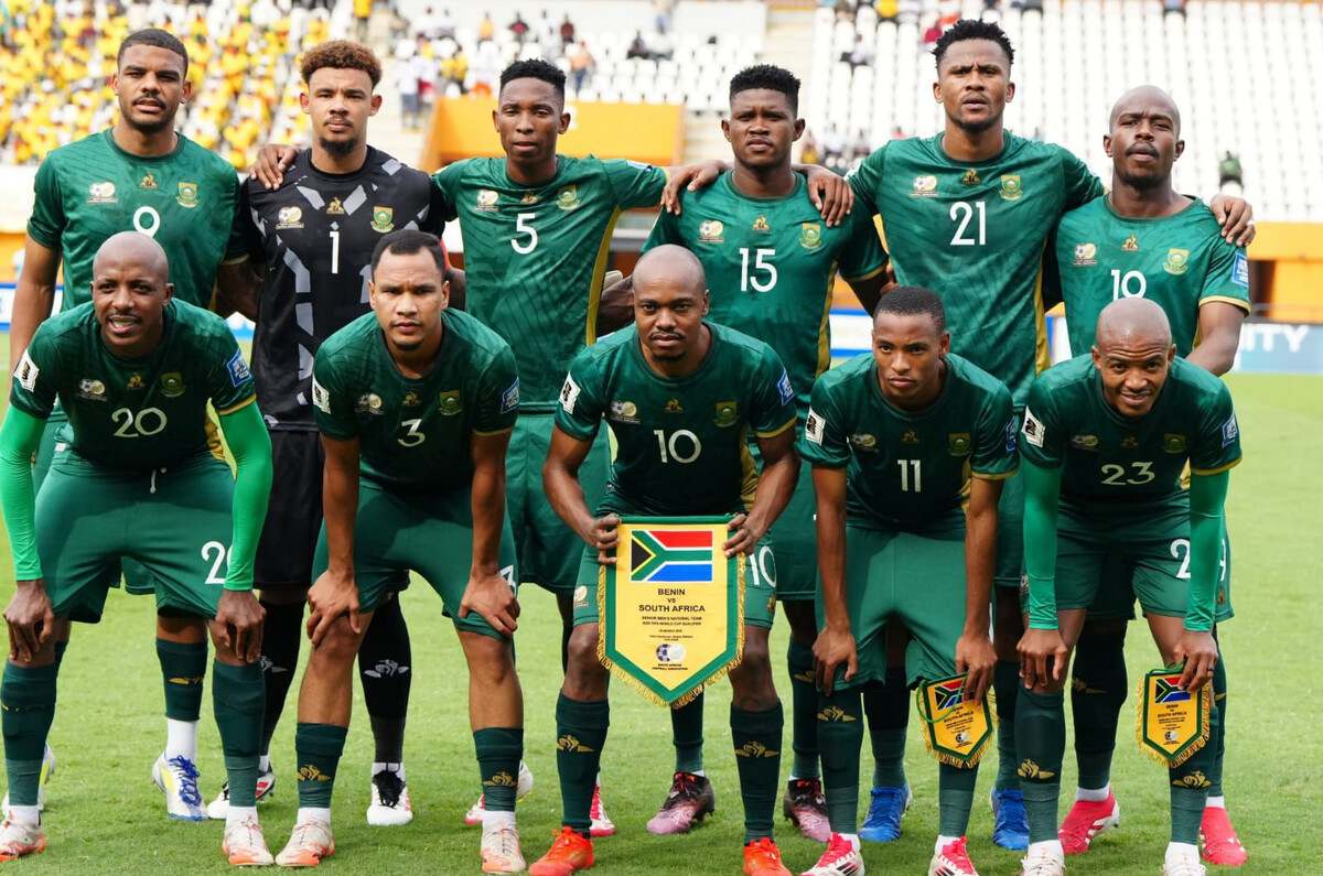 foto de equipo para  Sudáfrica