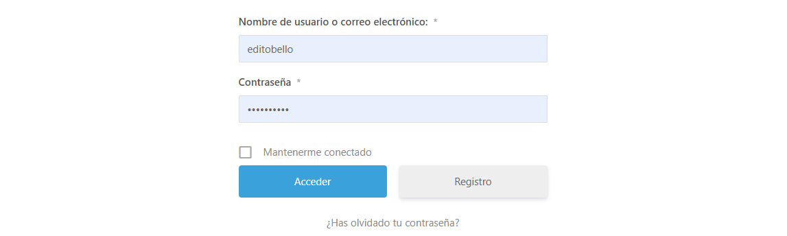 Registro y Login